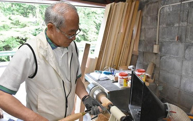 檜原村の木材に惚れ込んだ木工職人　小澤昌雄さん