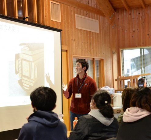 奥多摩木育大学　ワークショップ