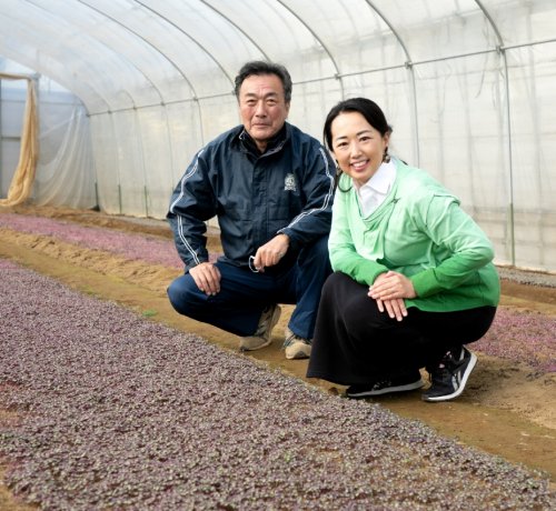 丸特特親会の組合長　鹿濱さんと島田さん